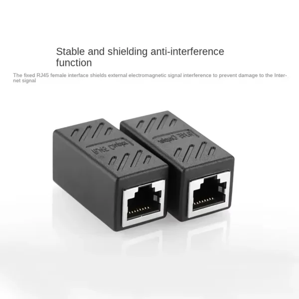 rj45-coupler-2 RJ45 Coupler Extender Connector Cat6AFemale To Female Ethernet Cable Extender