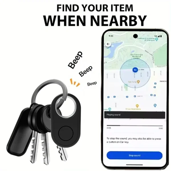 GPS Tracker Bluetooth for Samsung Device via Android Google Find Hub