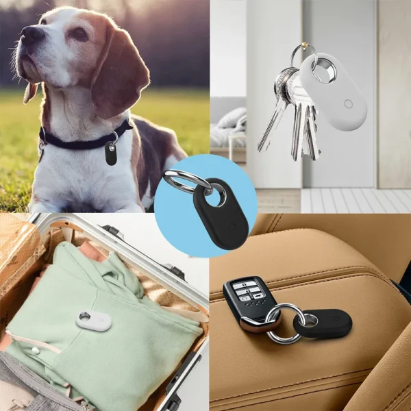 kf-S1cc307f43add4b3a8647fd12cde8724eY Anti-Scratch Protective Skin Case with Keychain for Samsung Galaxy SmartTag 2