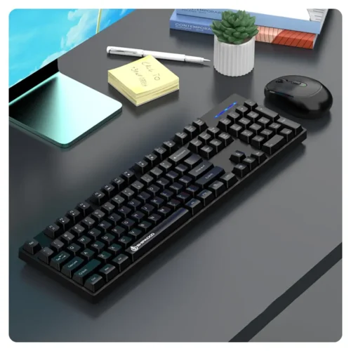 shipadoo-kbd-mouse-main Shipadoo Wireless Keyboard and Mouse Combo Set Gaming Wireless - Black