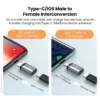 adapter-c-to-lighting-2 USB Cable Converter Lightning To USB C Adapter 20W for iPhone