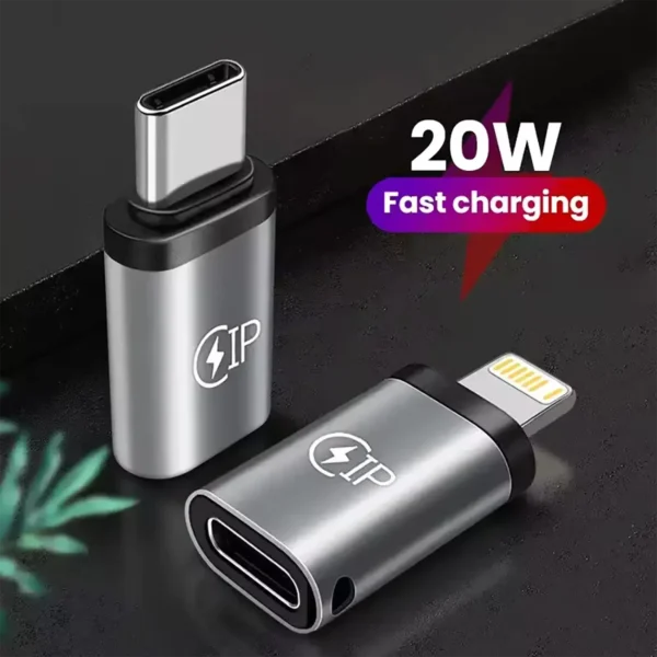 adapter-c-to-lighting-main USB Cable Converter Lightning To USB C Adapter 20W for iPhone