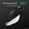 kf-S878d2a33df2c466eb851f69e0f117044P VXE Dragonfly R1 Wireless Mouse PAW3395 Sensor 2KHz FPS Game Office Mouse Intelligent Speed Low Delay - Black