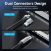 ventionrj45-2 Vention 2.5G USB A C Ethernet Adapter USB 3.0 Network Card 2500Mbps RJ45 Lan for MacBook iPad Laptop PC Windows