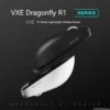 vxe-mouse-1 VXE Dragonfly R1 Wireless Mouse PAW3395 Sensor 2KHz FPS Game Office Mouse Intelligent Speed Low Delay - Black
