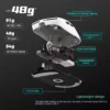 vxe-mouse-2 VXE Dragonfly R1 Wireless Mouse PAW3395 Sensor 2KHz FPS Game Office Mouse Intelligent Speed Low Delay - Black