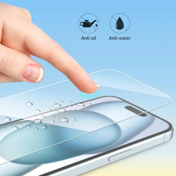 iPhone HD Glass Screen Protector 3pcs