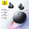 kf-S536822a9008348e7b05faf9ae7adb817V Baseus BC1 Ear Clip Earbuds Open Ear Wireless Earphones Bluetooth 6.0 Clip On Sports Headphones 4-Mics Super Bass IP55 - Black