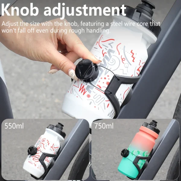 AirTag Bike Mount Hidden on Water Bottle Holder Universal MTB Road Bike Anti-Theft