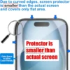 iPhone HD Glass Screen Protector 3pcs