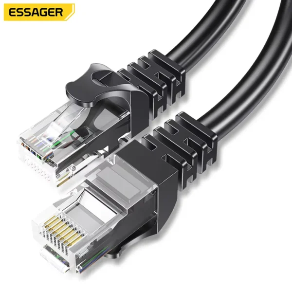 Cat6 Essager Ethernet Unshielded Round Cable 250Mhz