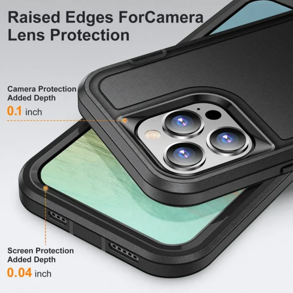 iphone-armorshockproof-2 iPhone Armor Shockproof Defender Hard Case