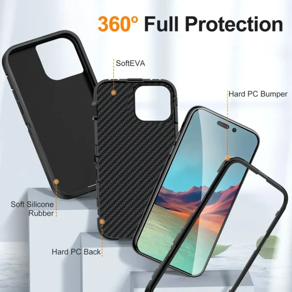 iphone-armorshockproof-3 iPhone Armor Shockproof Defender Hard Case
