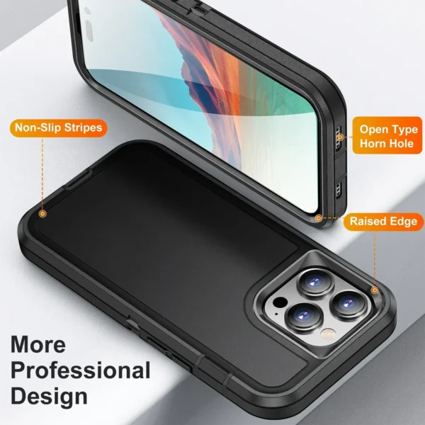 iphone-armorshockproof-4 iPhone Armor Shockproof Defender Hard Case