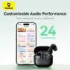 Baseus Bass EP10 NC -43dB Noise Cancelling ANC True Wireless Earbuds Bluetooth 6.0 In-Ear Earphones 4-Mics ENC
