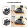 mouse-kbd-4 NexusClick Dual-mode Wireless 2.4Ghz and Bluetooth Combo Keyboard Mouse Set Rechargeable - Black