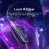 baseus-wired-earphones-4 Baseus Encok CZ11/HZ11 Wired Earphones Type-C/3.5mm Jack Wired Headphones With Mic - Black