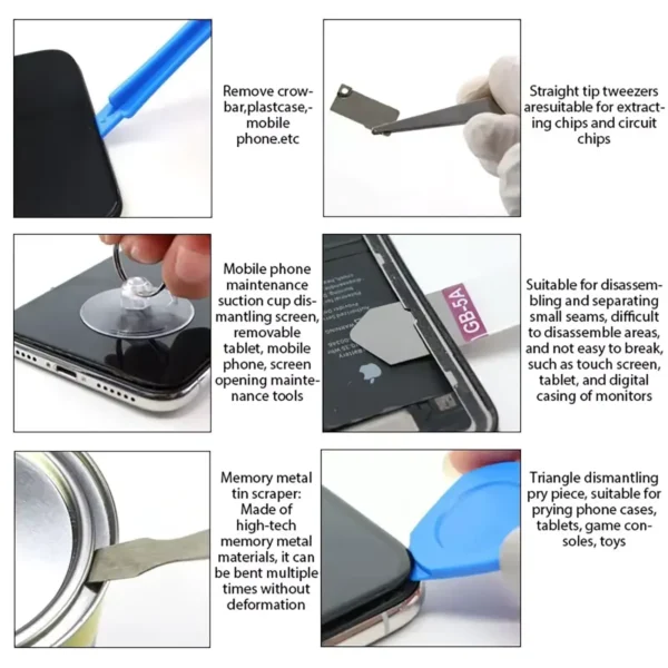repair-tools-40-in-1-5 40 in 1 Mobile Phone Tablet Repair Tools Disassemble Repair Kit Set