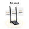 ugreen-wifi6e-1 UGREEN WiFi6E Adapter AX5400 6G/5G/2.4G Tri-band for Desktop Laptop Windows 10/11 WPA3 Dual Antennas