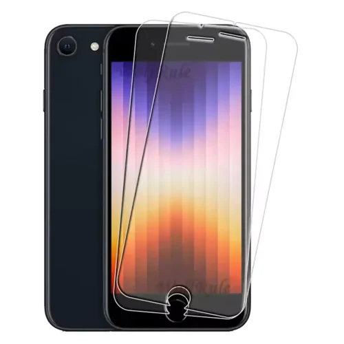 iphone-se2022-glassprotector iPhone SE 2022 HD Glass Transparent Clear Screen Protector 2Pcs