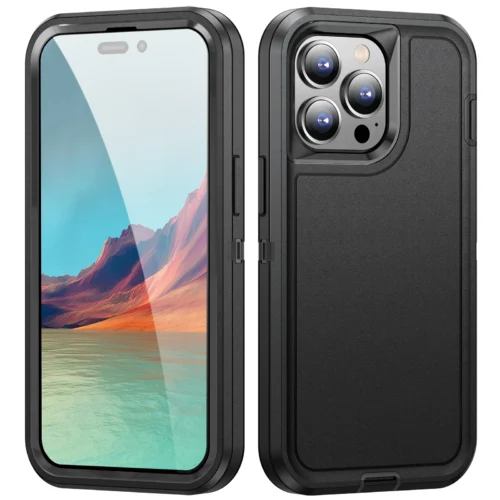 iPhone Armor Shockproof Defender Case Hard PC+TPU Back Cover