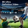 vention-8k-spliter-5 Vention HDMI 2.1 Splitter 8K60Hz 4K120Hz Bi-Direction 2 in 1 out for PC TV Xbox PS5 Monitor