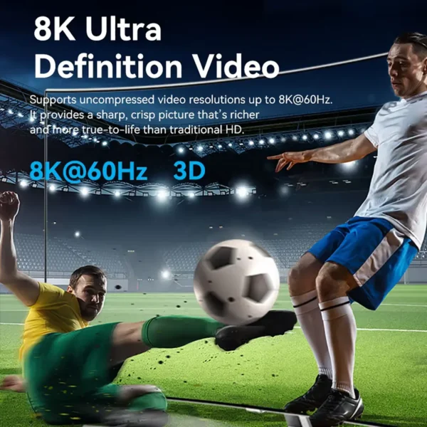 vention-8k-spliter-5 Vention HDMI 2.1 Splitter 8K60Hz 4K120Hz Bi-Direction 2 in 1 out for PC TV Xbox PS5 Monitor