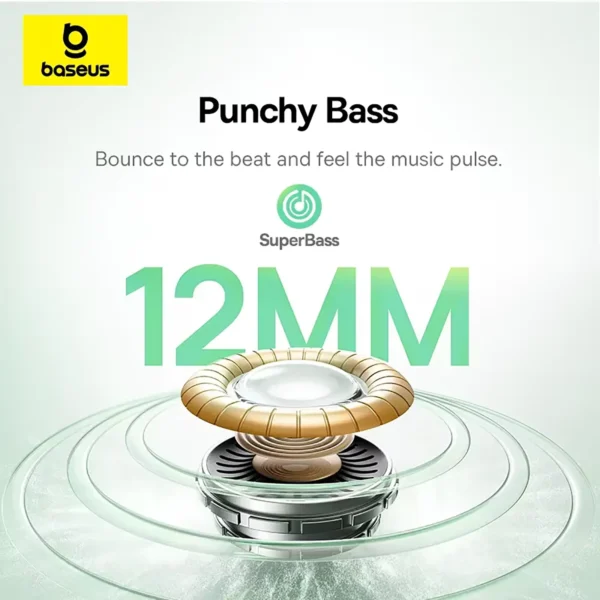 baseus-anc-earphones-2 Baseus Bass EP10 NC -43dB Noise Cancelling ANC True Wireless Earbuds Bluetooth 6.0 In-Ear Wireless Earphones 4-Mics ENC