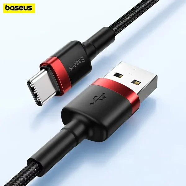 baseus-usbatousbc-cable-main Baseus USB Type-A to Type-C Fast Charging 3A Cable