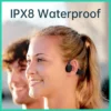 bone-earphones-mp3-5 VBNM X7 Bone Conduction Earphones Bluetooth 5.4 for open Sports IPX8 Waterproof With 32GB MP3 Music Headset