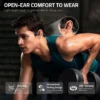 bone-earphones-mp3-6 VBNM X7 Bone Conduction Earphones Bluetooth 5.4 for open Sports IPX8 Waterproof With 32GB MP3 Music Headset