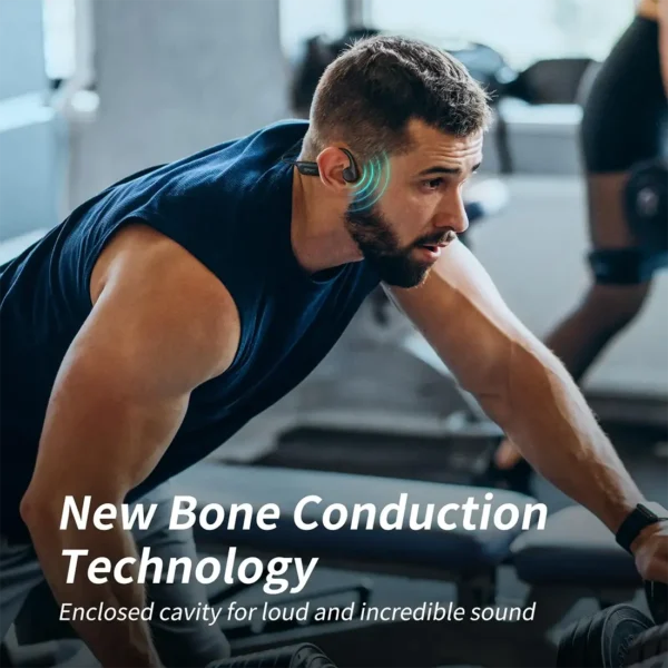 bone-earphones-mp3-8 VBNM X7 Bone Conduction Earphones Bluetooth 5.4 for open Sports IPX8 Waterproof With 32GB MP3 Music Headset