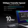 UGREEN USB-C HUB 7-in-1 Dual Display 2xHDMI 4K60Hz USB 10Gbps PD100W for MacBook Laptop Docking Station