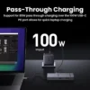 UGREEN USB-C HUB 7-in-1 Dual Display 2xHDMI 4K60Hz USB 10Gbps PD100W for MacBook Laptop Docking Station
