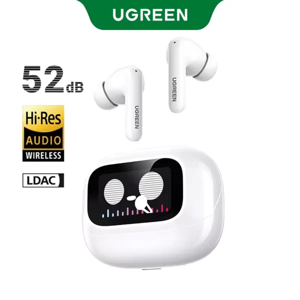 UGREEN EchoBuds Magic TWS Bluetooth Earbuds 52dB Active Noise Cancelling ANC In Ear Earphones