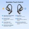 UGREEN FitBuds Open-Ear Earphone Ear-hook TWS True-Wireless Bluetooth 6.0 Spatial Audio 30H play - Black