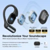 UGREEN FitBuds Open-Ear Earphone Ear-hook TWS True-Wireless Bluetooth 6.0 Spatial Audio 30H play - Black