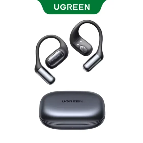 ugreen-earbuds-openears-main UGREEN FitBuds Open-Ear Earphone Ear-hook TWS True-Wireless Bluetooth 6.0 Spatial Audio 30H play - Black