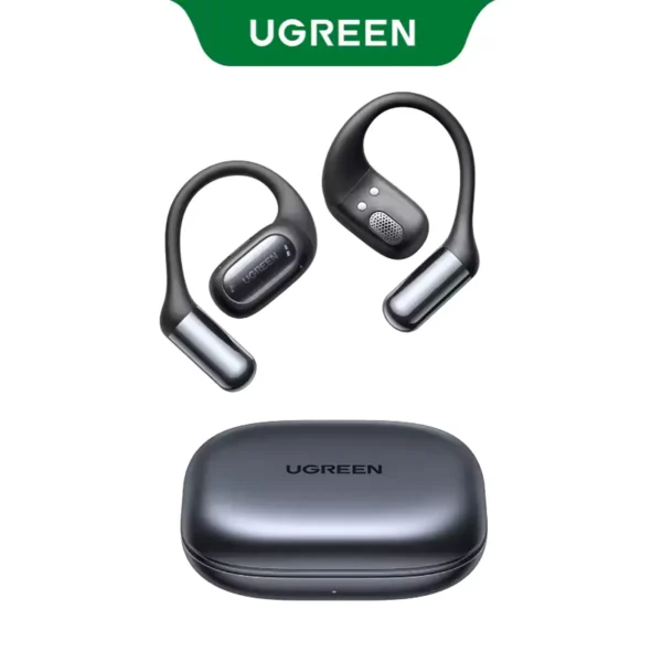 UGREEN FitBuds Open-Ear Earphone Ear-hook TWS True-Wireless Bluetooth 6.0 Spatial Audio 30H play - Black