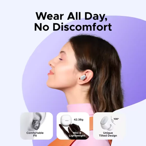 ugreen-earphone-dots-4 UGREEN Dots Wireless Earbuds Bluetooth 6.0 Light Weight Deep Bass Sound 35H Play Earphones Mic - Black