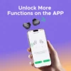 ugreen-earphone-dots-5 UGREEN Dots Wireless Earbuds Bluetooth 6.0 Light Weight Deep Bass Sound 35H Play Earphones Mic - Black