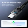 ugreen-usbc-cable-5 UGREEN 100W USB-C To USB-C Cable For iPhone MacBook iPad Samsung PD Fast Charging Charger 5A