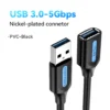 Vention USB 3.0 Extension Cable for PC Smart TV Xbox  SSD Fast Speed