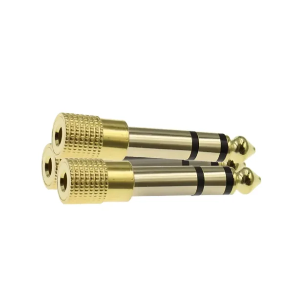 stereoadapter-3 Stereo Plug 6.5mm Male to 3.5mm Female Audio Jack Adapter