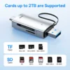baseus-usbcardreader-2 Baseus Card Reader USB C USB3.0 to SD Micro SD TF Memory Card