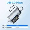 baseus-usbcardreader-4 Baseus Card Reader USB C USB3.0 to SD Micro SD TF Memory Card