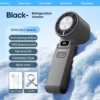 Portable High Speed Foldable Air Cooling Turbo Fan 3600mAh Rechargeable