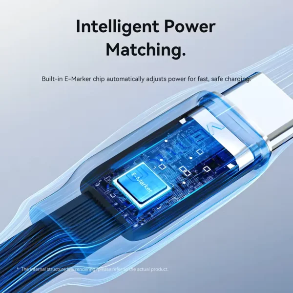 vention-retractableusbccable-5 Vention 100W Retractable Type-C to Type-C Cable 5A Fast Charging Wire Cord For iPhone Samsung Android iPad MacBook