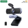 ugreen-4kwebcam-1 UGREEN 4K FHD 1080P Webcam 8MP PDAF Auto Focus Dual Noise-Cancelling Mics