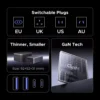 UGREEN GaN 45W Universal Travel Adapter 2 Type-C 2 USB Ports Fast Charging